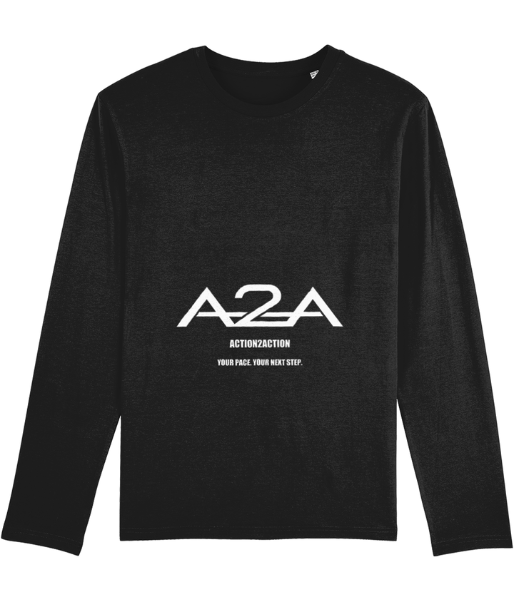 Previous supplier design: Action2Action Original Long Sleeve in Black. New branding is not shown.